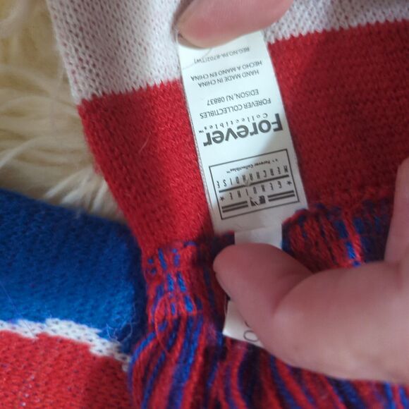 FOCO Philadelphia Phillies 2012 Team Stripe Scarf Collective Winter Hockey Scarf - Picture 6 of 9